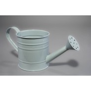 Annaffiatoio in metallo - 10,5x10,5 Cm / Azzurro