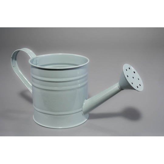 Annaffiatoio in metallo - 10,5x10,5 Cm / Azzurro