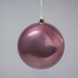 Pallina in plastica - D 20 Cm - 1 Pezzo - Malva