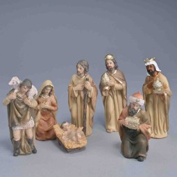 Natività in Poliresina-7 soggetti