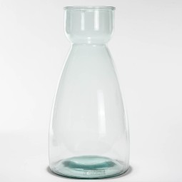 Vaso in vetro riciclato - D 21,5x43,5 Cm