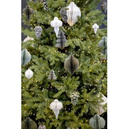 Pallina in carta da appendere - 15x20 Cm / Verde