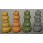 Vaso "Pebble" H 15 Cm - Assortito