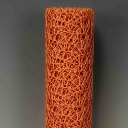 Rete Polycotton - 48 Cm x 5 Yd / Arancione