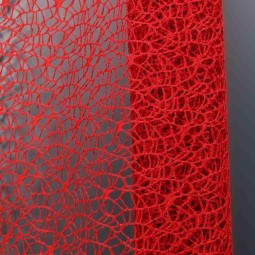 Rete Polycotton - 48 Cm x 5 Yd / Rosso