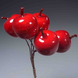 Mele rosse in pick 12 Mazzi - 16 Cm