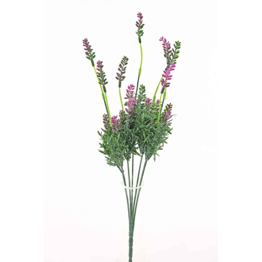 Lavanda in mazzo da 40 cm - Fuxia