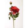 Peonia con bocciolo - 55 CM in diversi colori - Rosso