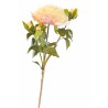 Peonia con bocciolo - 55 CM in diversi colori - Cipria