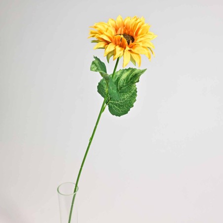 Girasole in ramo - 70 Cm  - Giallo