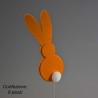 Conigli in feltro in pick 8 Pezzi - 58 Cm / Arancione