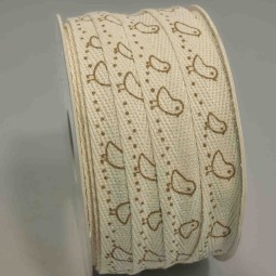 Nastro in tessuto con pulcino - 15 Mm x 20 M / Talpa