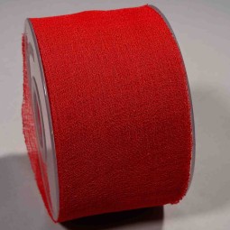 Nastro "Delicate" - 63 Mm x 25 M / Rosso