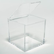 Cubo in plexiglass - 10x10 Cm / Trasparente