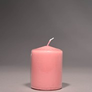 Moccolo candela - 60x80 Mm / Rosa fragola