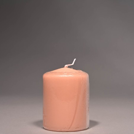 Moccolo candela - 60x80 Mm / Salmone