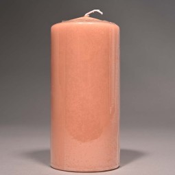 Moccolo candela - 70x150 Mm / Salmone