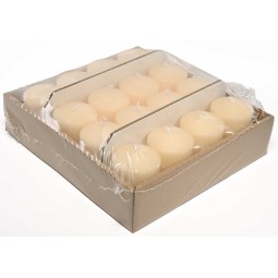 Moccoli candela 16 PZ - 60x80 Mm / Biscotto