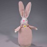 Coniglio decorativo in tessuto - 9x7x26 Cm / Assortito