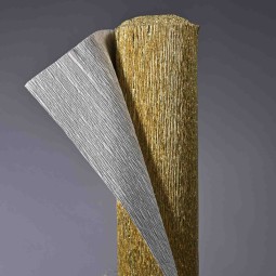 Carta crespa 160 gr.  in diversi colori metallizzati - Oro