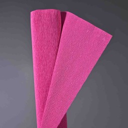 Carta crespa cm. 50 x 2,5 m in vari colori - Fucsia