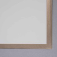 Fogli in PPL con bordo oro 20 Pezzi - 56,5x56,5 Cm / Bianco