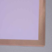 Fogli con bordo oro 20 Pezzi - 56,5x56,5 Cm / Lavanda