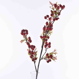 Bacche rosse in ramo - 86 Cm