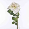 Rosa singola - 77 CM in diversi colori -Bianco