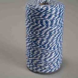 Cordino bicolore - 2 Mm x 100 M / Blu