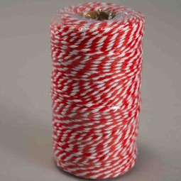 Cordino bicolore - 2 Mm x 100 M / Rosso