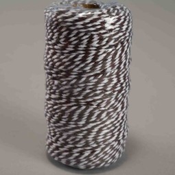 Cordino bicolore - 2 Mm x 100 M / Marrone