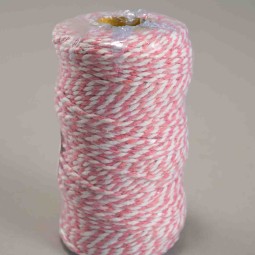 Cordino bicolore - 2 Mm x 100 M / Rosa