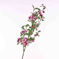 Fior di Melo in ramo h. 100 cm in due colori - Bianco/Fucsia