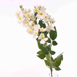 Rosa Selvatica Lunghezza 86 Cm in vari colori - Crema