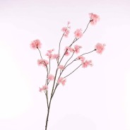 Pesco in ramo - 123 Cm - Rosa