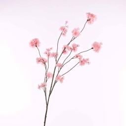 Pesco in ramo - 123 Cm - Rosa