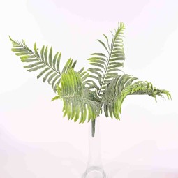 Felce in cespuglio  da 5 rami 50 Cm verde