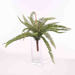 Felce a 24 rami altezza 52 CM verde