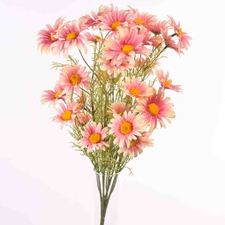 Margherite in ramo - 50 Cm / Rosa