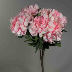Peonie in mazzo - 50 Cm in vari colori - Rosa