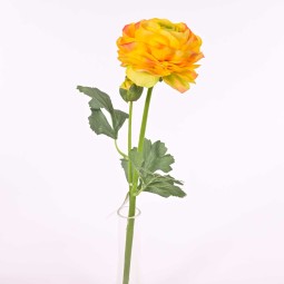 Ranuncolo real touch 45 cm in diversi colori - GIallo