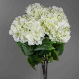 Peonie in mazzo - 50 Cm in vari colori  - Bianco