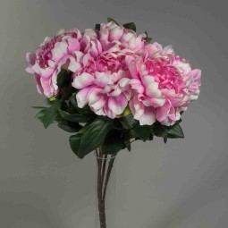 Peonie in mazzo - 50 Cm in vari colori - Lavanda