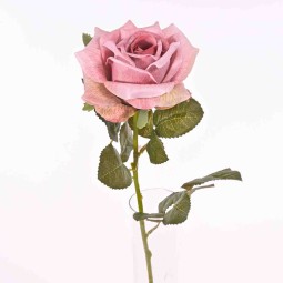 Rosa in ramo - 58 Cm in vari colori - Rosa antico